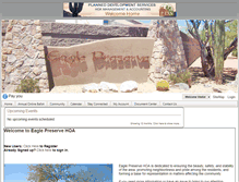 Tablet Screenshot of eaglepreserveaz.com